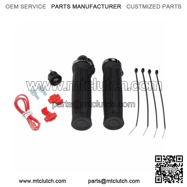 NEW MOOSE HEATED ATV  HAND GRIPS KAWASAKI HONDA YAMAHA POLARIS