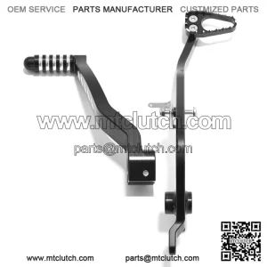 CNC Aluminum Gear Shift Lever & Rear Brake Pedal for Kawasaki KFX450R 2008-2014