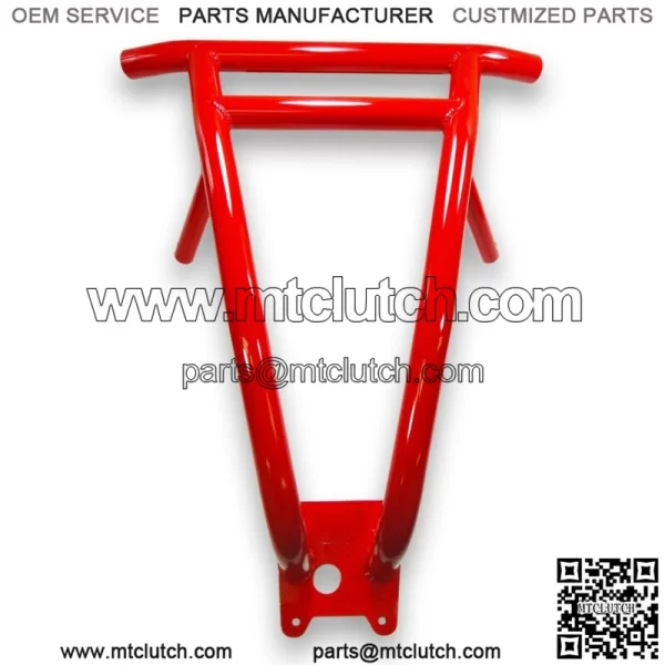 Pro Race Steel Tube Rear Bumper for Polaris RZR XP 1000 XP4 Turbo 2019-up Red (For: Polaris)