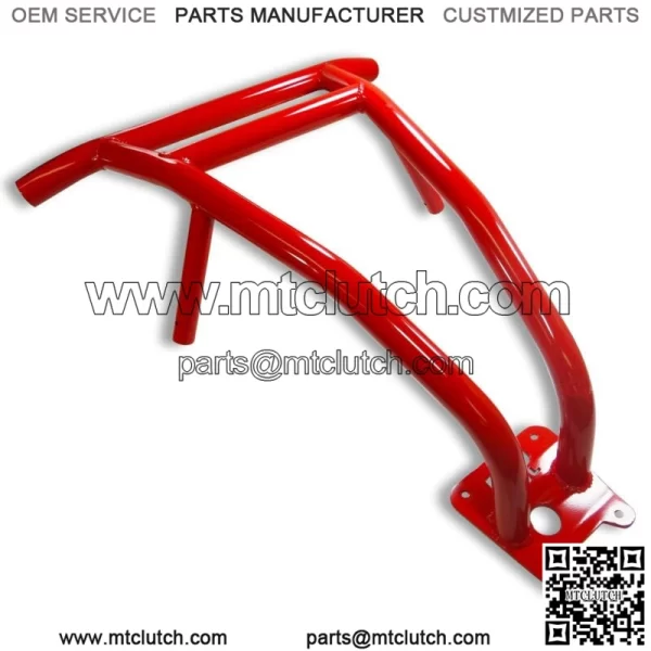 Pro Race Steel Tube Rear Bumper for Polaris RZR XP 1000 XP4 Turbo 2019-up Red (For: Polaris) - Image 2