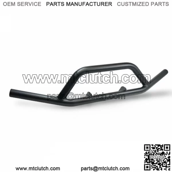Polaris Sportsman 850 1000 (2017-2024) ATV Heavy Duty Black Metal Rear Bumper (For: Polaris) - Image 2