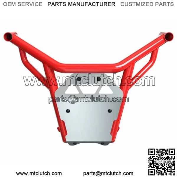 2022 Genuine Polaris RZR Turbo R Rear Pre Runner Bumper Red 2884358-293