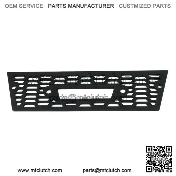 Polaris Ranger Bumper Screen, Upper, Gloss Black, Genuine OEM Part 5439231-070, Qty 1