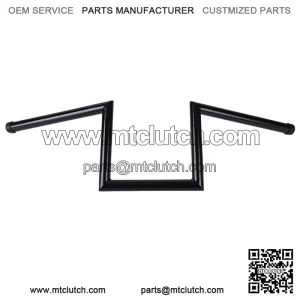 8" Rise 1" 25mm Drag Z-Bar Handlebar For Harley Sportster XL 883 1200 Iron 48 72 (For: Harley-Davidson)