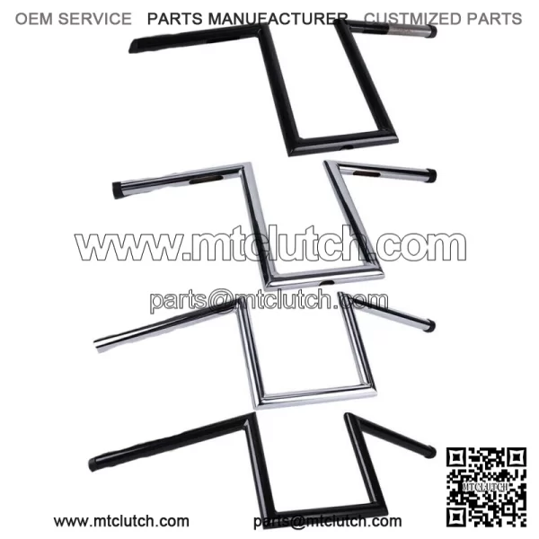 1" Drag Bar Hanger Handlebars Z-Bars For Harley Dyna Softail Sportster 883 1200 (For: Harley-Davidson)