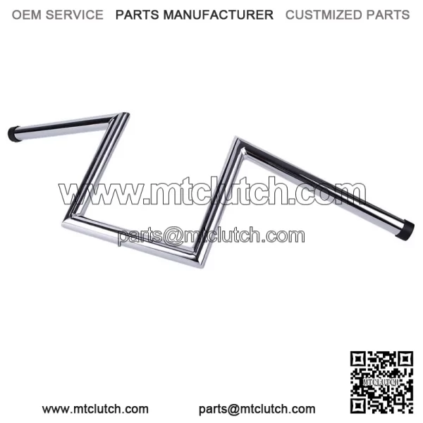 8" Rise Hanger 1" Drag Z Bars Handlebars For Harley Sportster Softail Dyna (For: Harley-Davidson)