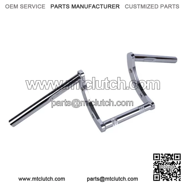 1" Chrome Motorcycle Handlebars Drag Z Bar For Harley Sportster Dyna Softail (For: Harley-Davidson)