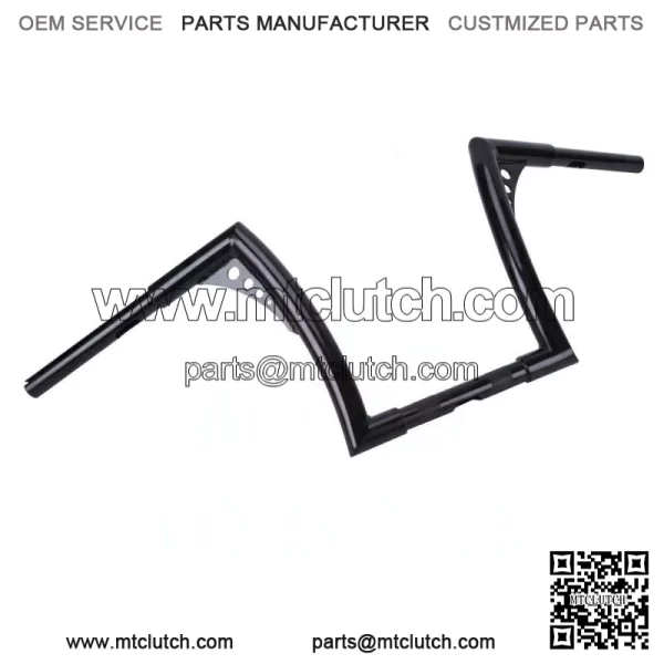 12" Rise Fat Hanger Bars Handlebar For Harley Sportster XL 883 1200 Softail (For: Harley-Davidson)
