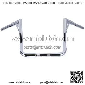 Chrome 14" Rise Hangers Bars Handlebars Fit For Harley Touring Electra Glide (For: Harley-Davidson)