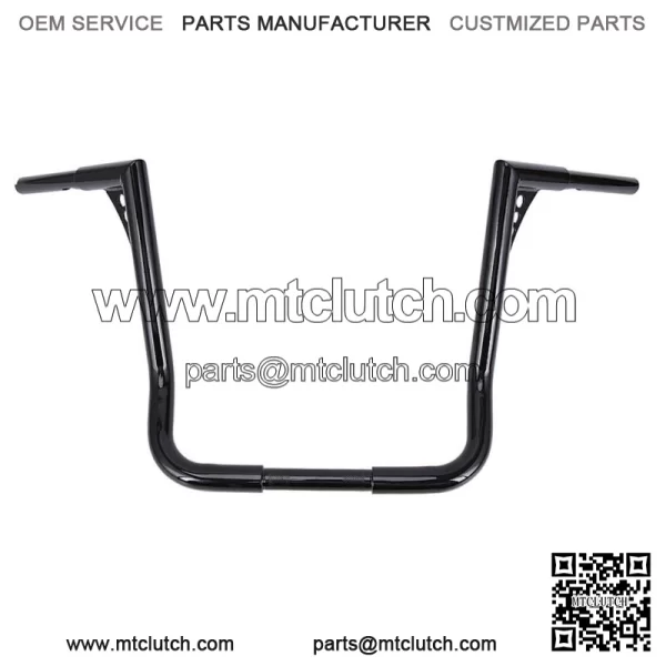 16" Rise Hanger Bar Handlebar For Harley Touring Electra Glide FLHT 82-2021 (For: Harley-Davidson)
