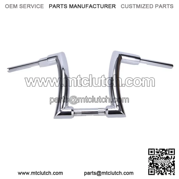 12" Rise 2" Hanger Handlebars For Harley Touring Sportster XL 883 1200 48 (For: Harley-Davidson)