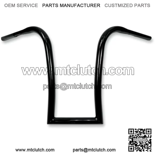 16" Rise Thick 1-1/4" Ape Hanger Motorcycle Handlebars for Harley
