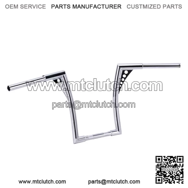 16" Rise Chrome Hangers Handlebar For Harley Dyna Sportster XL 883 1200