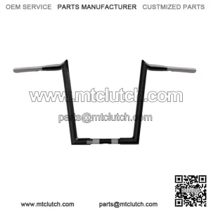 16" Satin Black Handlebar WILD 1 WO586B