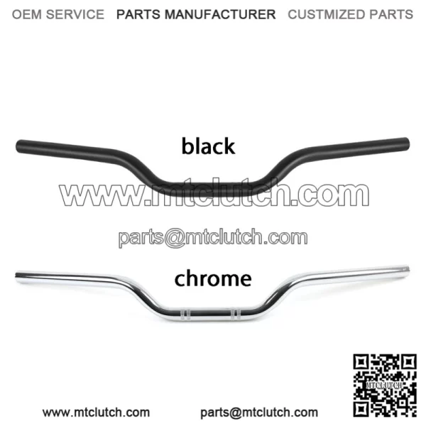 7/8" Handle Bar Tracker Drag Handlebar Chrome For KAWASAKI VULCAN S 650 Custom - Image 2