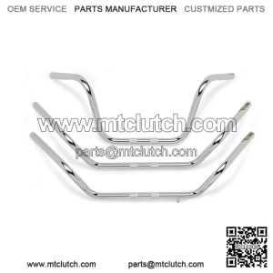 1in. Handlebar Low-Rise Drag Bar (Dimpled) - Chrome 300915