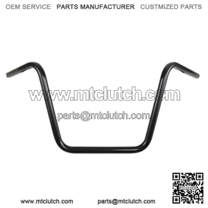 1in. Handlebar Black Buckhorn High Bend