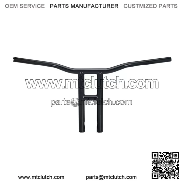 1" Throttle-By-Wire Handlebars Black 6244-2015