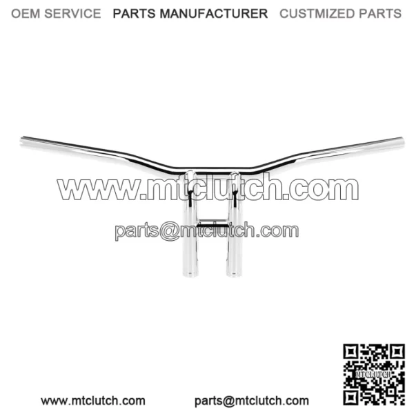 1" Throttle-By-Wire Handlebars Chrome 6260-1055