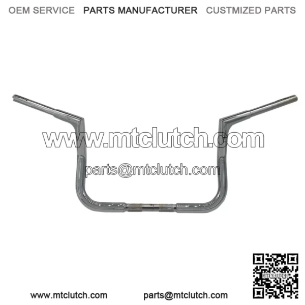 Inc. 1-1/4" Flat Top Handlebar Chrome 705010