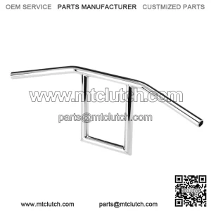 1" Handlebars Slotted Chrome 6006-1056