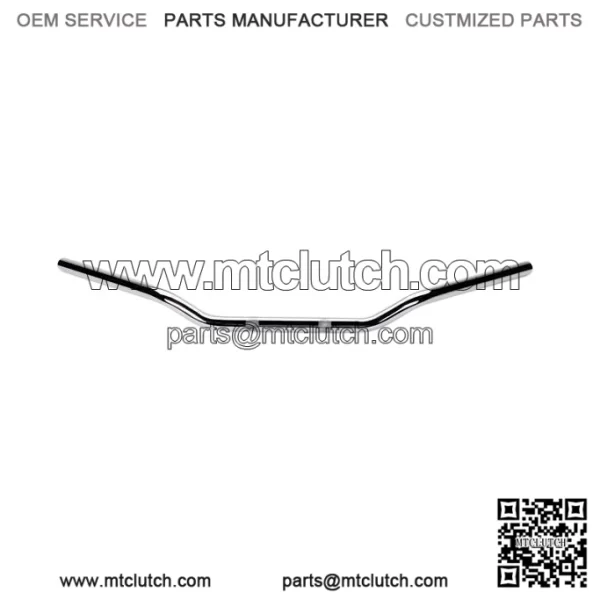 1in Metric Drag Cruiser Handlebar Clubman Drag Bend - Chrome 650-08743
