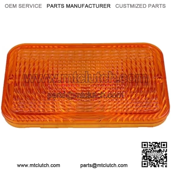 2PCS Amber Lens RE70020 Compatible for John Deere Tractors 210K 210LE 1023E 1026R 1600 2210 2320 3120 4100 4200 4500 4600 4700 5200 5400 5500 - Image 4