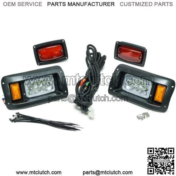 LED Light Kit Adjustable Headlights / Tail Lights For Club Car DS 1982 and UP