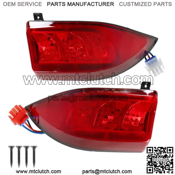 Fits For Club Car Precedent 2004+ Golf Cart LED Tail Light Rear Light 12V 3 Wire