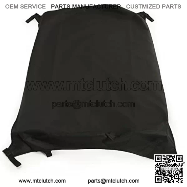 Black Soft Roof Compatible with John Deere HPX & XUV Gator with OPS (Rollbar) System roof panel Replacement for LP93127 - Image 2