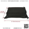 Black Soft Roof Compatible with John Deere HPX & XUV Gator with OPS (Rollbar) System roof panel Replacement for LP93127 - Image 3
