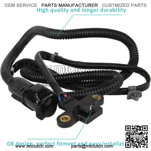 Crankshaft Position Sensor 39310-38070 3931038060 PC536 Comaptible with Hyundai Santa Fe Kia Optima 2.4L 2001 2002 2003 2004 2005 2006 2007 - Image 2