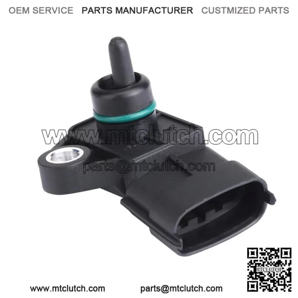 MAP Manifold Absolute Air Pressure Sensor 39300-2B000 Compatible with Hyundai Accent Azera Equus Genesis Sonata Tucson Sante Fe Kia Cadenza Forte Optima Rio Rondo Sorento Soul Sportage - Image 2