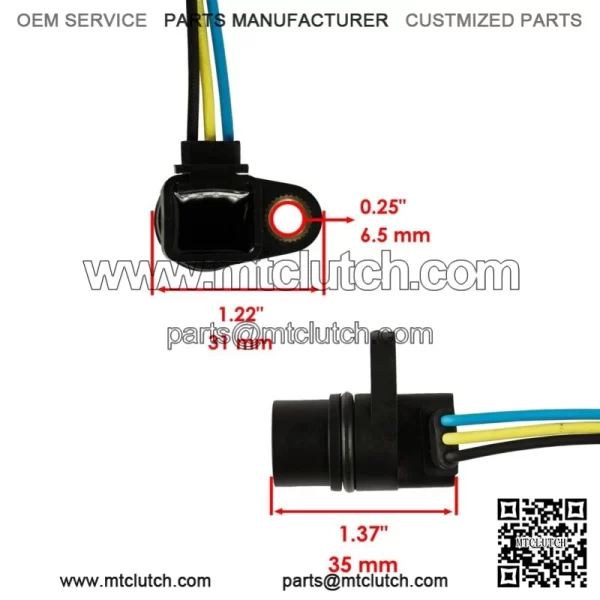 Speed Sensor For Yamaha Grizzly 700 YFM700D 4X4 2007 2008 2009 2010 2012-2016(For: Yamaha Rhino 700) - Image 2