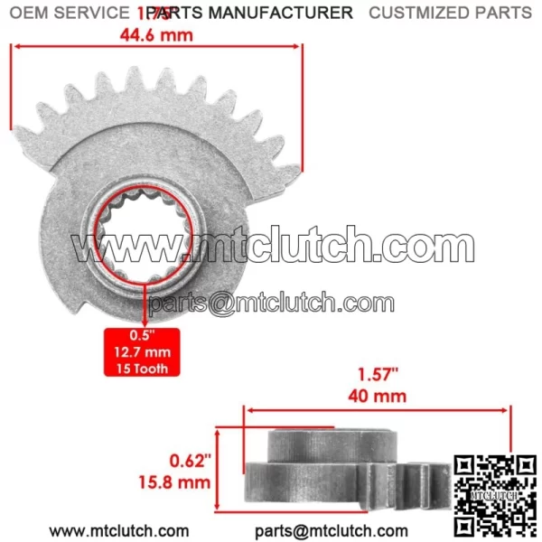 Transmission Drive Gear Shaft/Sector For Polaris Sportsman 570 Trail 2020-2021 For: Polaris Sportsman 570 - Image 3