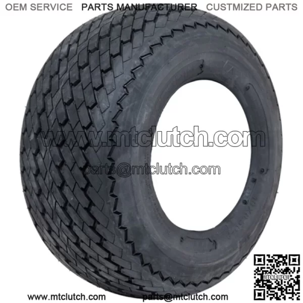 Topspin 18x8.5-8  Sawtooth Golf Cart Street/Course Tire 4 Ply | No Lift