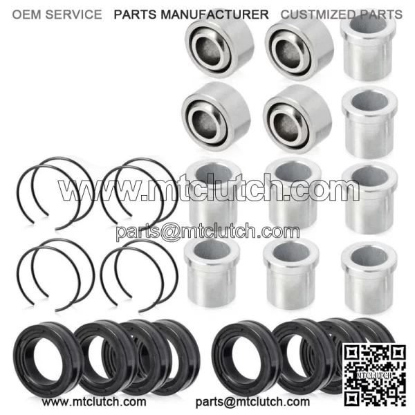 2 set Front Lower or Upper A-Arm Bushings for Honda 87-92 FourTrax 250 TRX250X  For: Honda