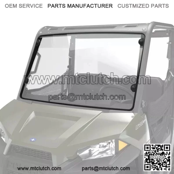 Polaris 2883318 Lock & Ride Poly Full Windshield 4 EV LI-ION Ranger 570 500 Crew
