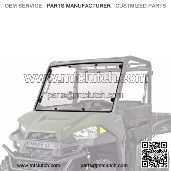 Polaris Ranger 570 SP 500 EV Mid-Size Full Hard Coat Poly Windshield 2883319
