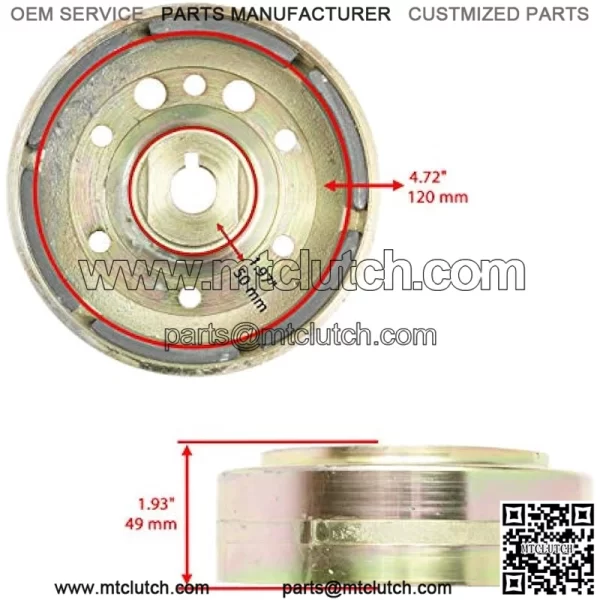 Stator Flywheel Rotor Compatible with Suzuki LT-F400 LTF400F Eiger 400 2x4 4x4 2002-2007 - Image 2