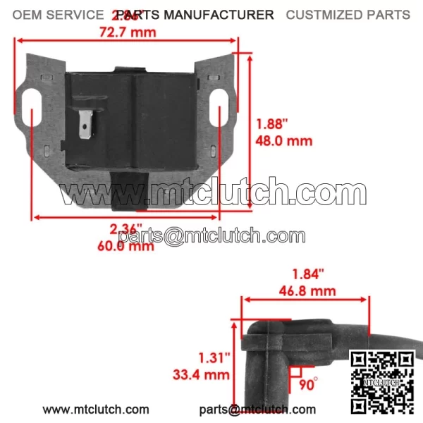 21171-7034 21171-7041 Ignition Coils For Cub Cadet RZT-50 - Image 2