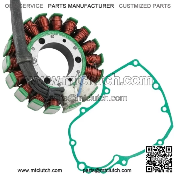 Stator & Left Crankcase Gasket for Honda TRX450ER 2006 2007 2008 2009 12 13 14 (For: Honda) - Image 3