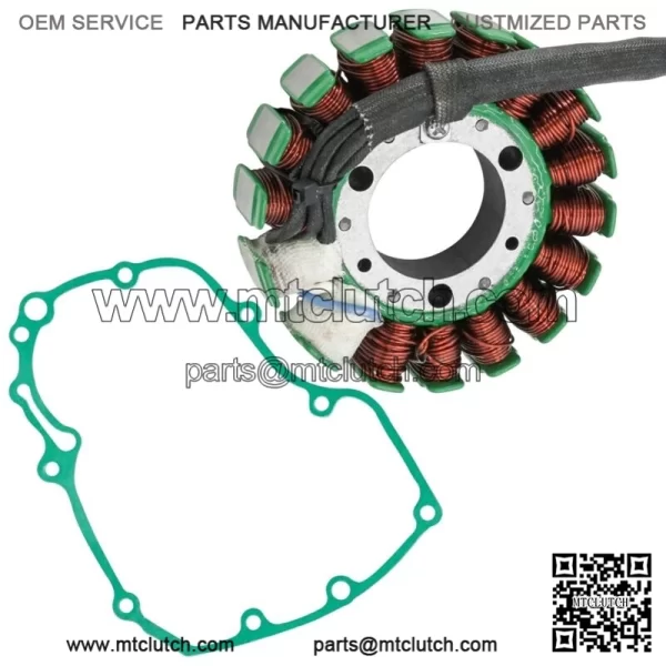 Stator & Left Crankcase Gasket for Honda TRX450ER 2006 2007 2008 2009 12 13 14 (For: Honda) - Image 5