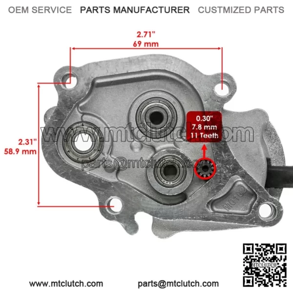 Power Shift Control Motor Honda TRX450ES Foreman 4X4 1998 99 00 01 02 03 2004 (For: Honda) - Image 3