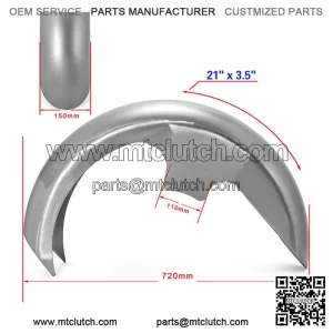 21" 23" 26" Motorcycle Front Fender For Harley Baggers and Softails 1996-2022