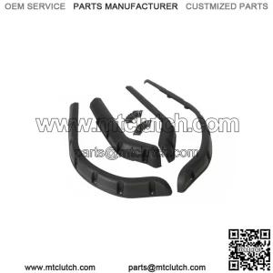 FOR EZGO TXT Golf Cart Fender Flares 94-2013 Set of 4 W/Self-taping Black Screws