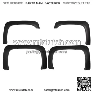 Fender Flares Fit For 07-13 Silverado 1500 Standard Cab & Extended Cab (For: More than one vehicle)
