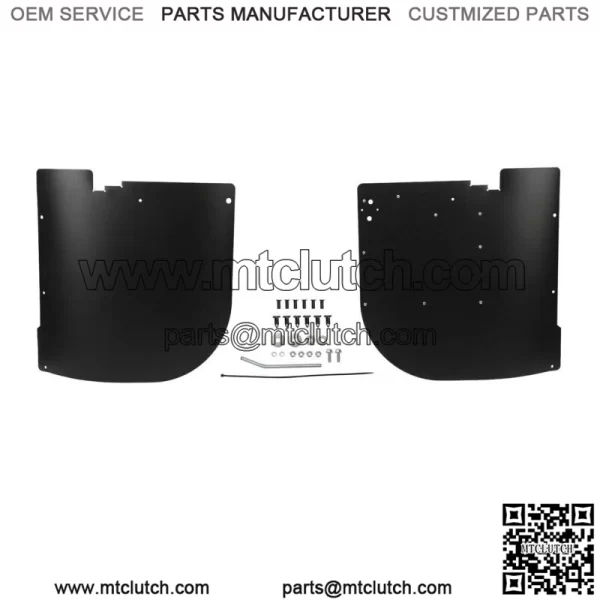 Rear Wheel Inner Liner Mud Guards Fenders For 13-17 Polaris Ranger XP900 XP1000