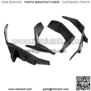 For Polaris RZR XP 1000 2014-2023 Fender Flares Mud Flaps Front & Rear Extended (For: Polaris)