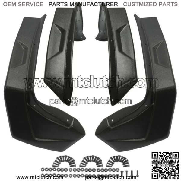 Fender Flares Overfenders Mud Guards For Polaris Sportsman 570 ETX SP 2014-2021 (For: Polaris) - Image 3